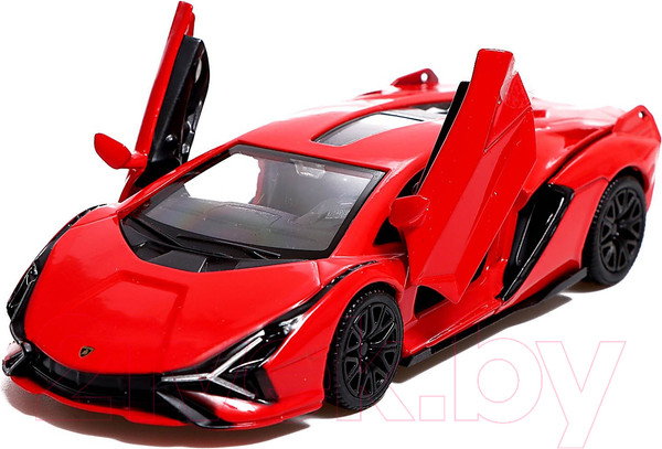 Изображение товара Масштабная модель автомобиля Автоград Lamborghini Sian FKP 37 / 9170906 (красный)