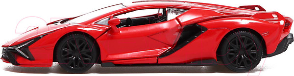 Изображение товара Масштабная модель автомобиля Автоград Lamborghini Sian FKP 37 / 9170906 (красный)