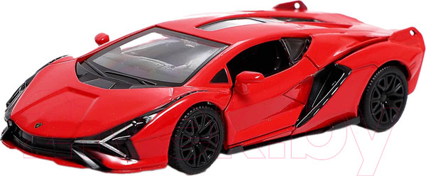 Изображение товара Масштабная модель автомобиля Автоград Lamborghini Sian FKP 37 / 9170906 (красный)