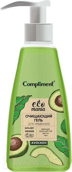 Изображение товара Гель для умывания Compliment Ecomania Очищающий (250мл)
