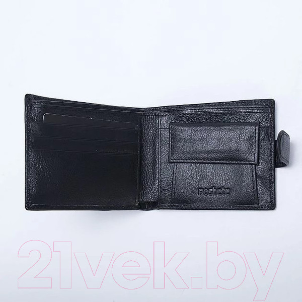 Изображение товара Портмоне Poshete 852-303-4K-BLK (черный)