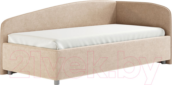 Изображение товара Каркас кровати Сонум Paola R 90x200 (микровелюр бежевый)