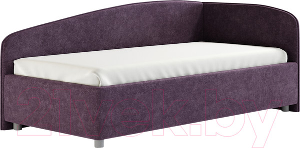 Изображение товара Каркас кровати Сонум Paola R 90x200 (микровелюр лаванда)