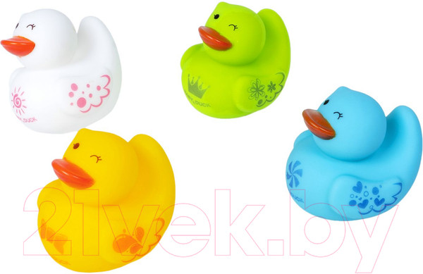 Изображение товара Игра для ванной Bondibon Baby You Сачок с утятами / ВВ5860