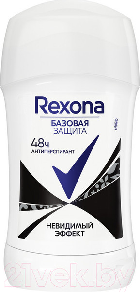 Изображение товара Антиперспирант-стик Rexona Невидимый эффект (30мл)