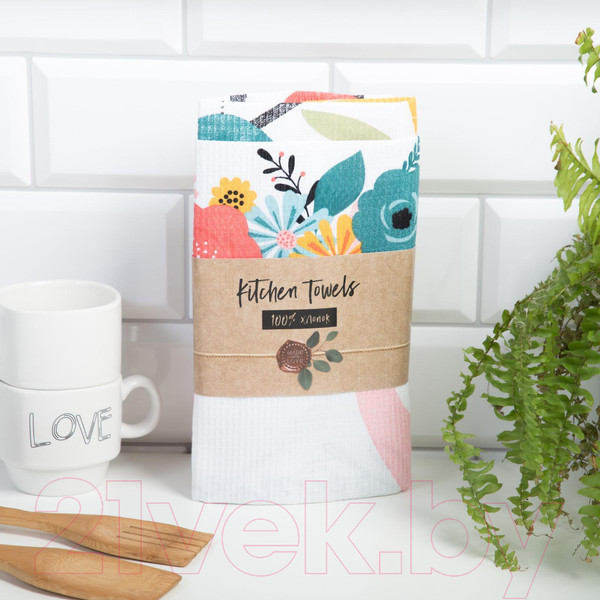 Изображение товара Набор полотенец Доляна Светлая Пасха / 5511255