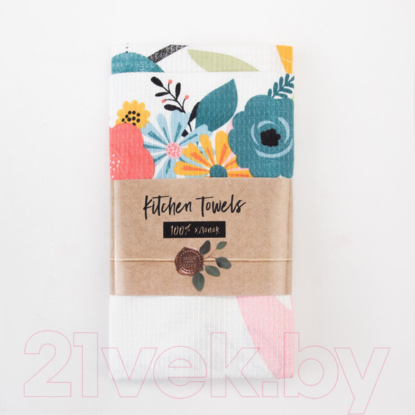 Изображение товара Набор полотенец Доляна Светлая Пасха / 5511255