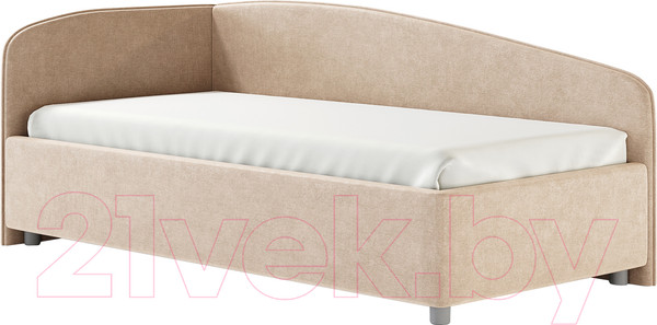 Изображение товара Каркас кровати Сонум Paola L 90x200 (микровелюр бежевый)