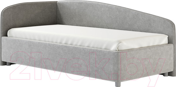 Изображение товара Каркас кровати Сонум Paola L 90x200 (микровелюр светло-серый)