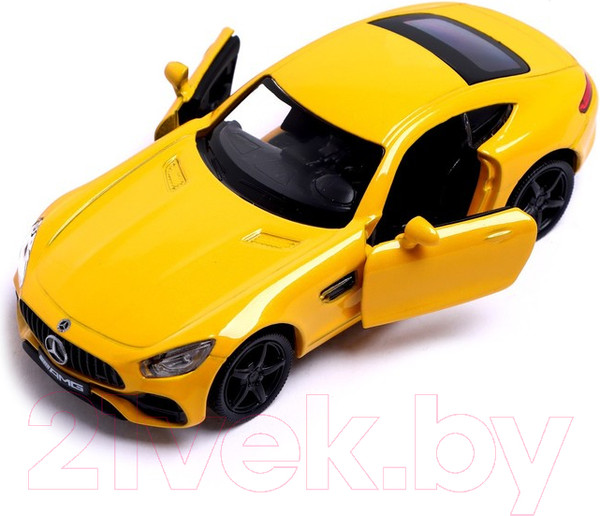 Изображение товара Масштабная модель автомобиля Автоград Mercedes-AMG GT S / 7152965 (желтый)