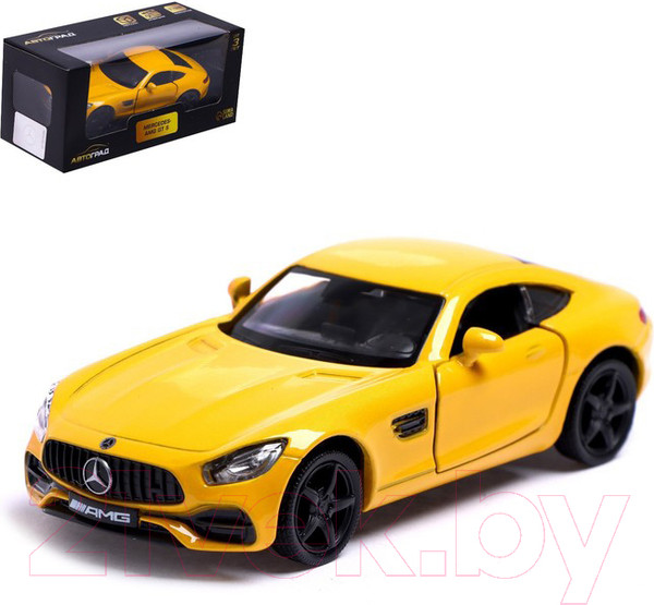 Изображение товара Масштабная модель автомобиля Автоград Mercedes-AMG GT S / 7152965 (желтый)