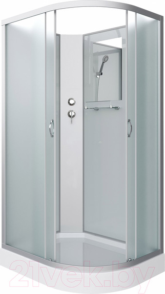 Изображение товара Душевая кабина Niagara NG-3312-14LBK 120x80x200 (матовое стекло)