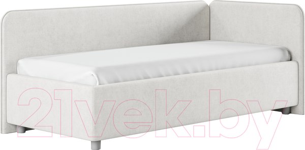 Изображение товара Каркас кровати Сонум Capri R 90x200 (микровелюр белый)