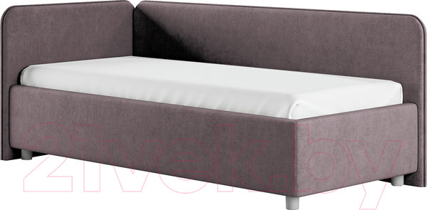Изображение товара Каркас кровати Сонум Capri L 90x200 (микровелюр кофе)