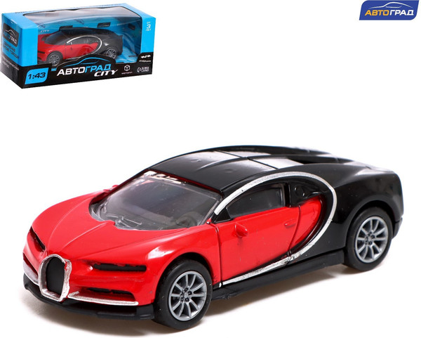 Изображение товара Масштабная модель автомобиля Автоград Купе / 3631404 (красный)