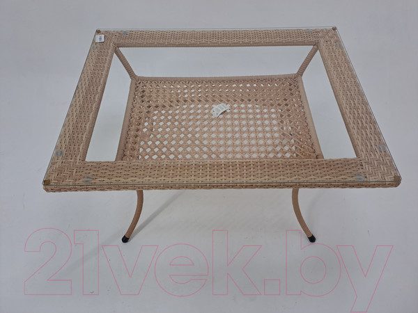 Изображение товара Стол садовый AIKO Deco 7035П стол-2 прямоугольный 120x90x75 (6 мест)