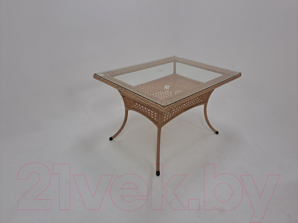 Изображение товара Стол садовый AIKO Deco 7035П стол-2 прямоугольный 120x90x75 (6 мест)