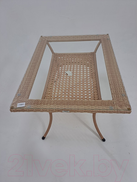 Изображение товара Стол садовый AIKO Deco 7035П стол-2 прямоугольный 120x90x75 (6 мест)