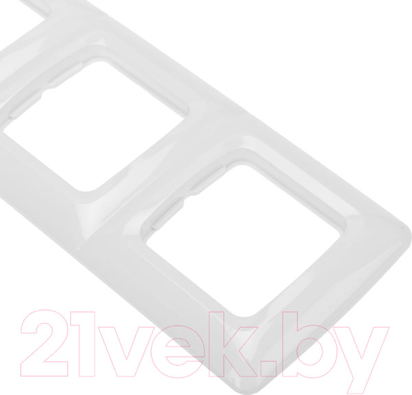 Изображение товара Рамка для выключателей и розеток Kranz KR-78-0228 (белый)