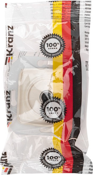 Изображение товара Розетка Kranz KR-78-0251 (бежевый)