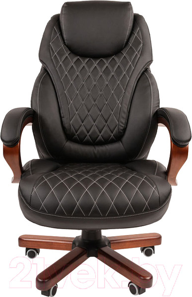 Изображение товара Кресло офисное Chairman 406 N (экопремиум, черный)