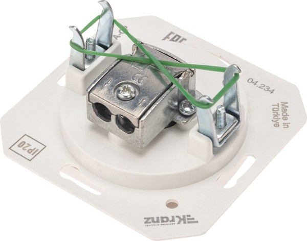 Изображение товара Розетка Kranz KR-78-0221 (белый)