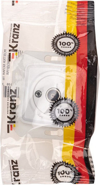 Изображение товара Розетка Kranz KR-78-0221 (белый)