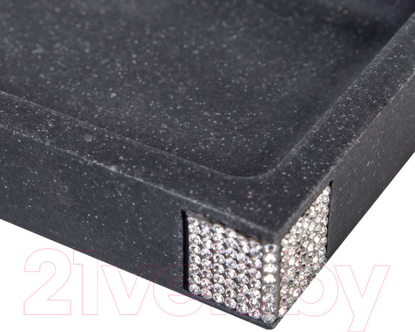 Изображение товара Мыльница Axentia Линдос 134476 (черный)