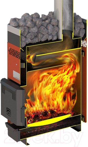 Изображение товара Печь-каменка Теплодар Русь 9 ЛУ (1.1)