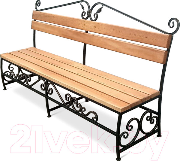 Изображение товара Скамья садовая СтальСнабДизайн ЛК-2