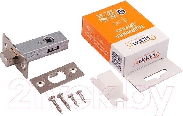 Изображение товара Защелка врезная Нора-М З-45 Под фиксатор (матовый никель)