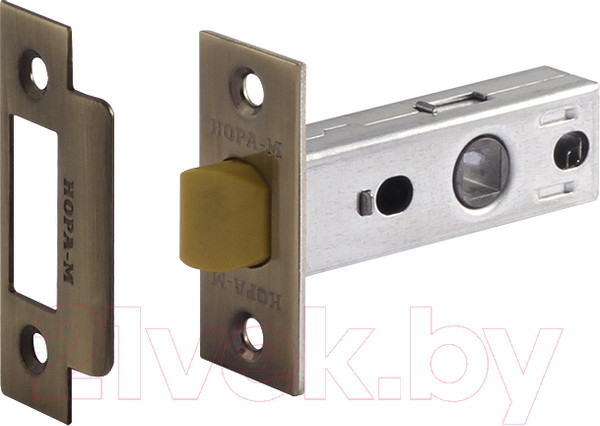 Изображение товара Защелка врезная Нора-М С-45П (старая бронза)