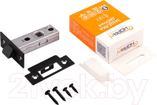 Изображение товара Защелка врезная Нора-М С-45П (черный)