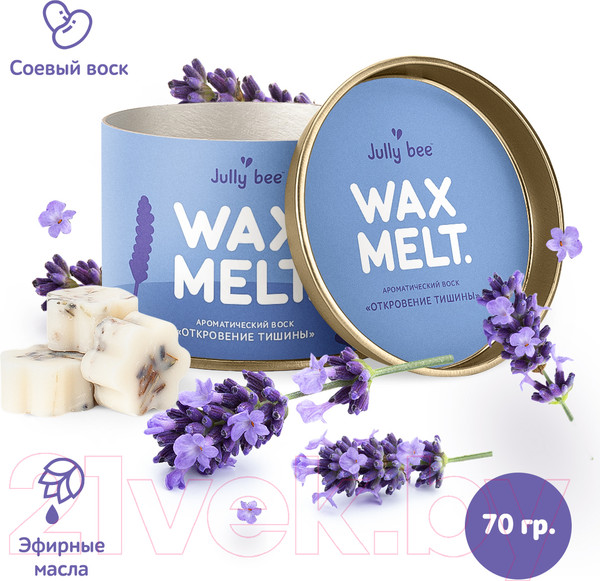 Изображение товара Воск для аромалампы Jully Bee Откровение тишины (70г)