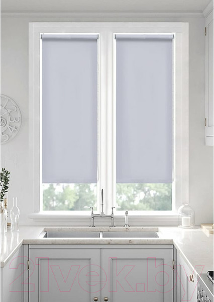 Изображение товара Рулонная штора Эскар Лайт 52x160 / 76850521601 (серый)