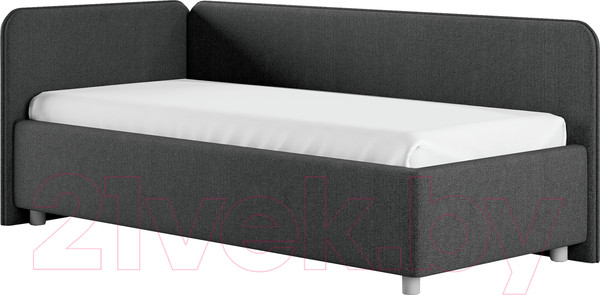 Изображение товара Каркас кровати Сонум Capri L 90x200 (рогожка графит)