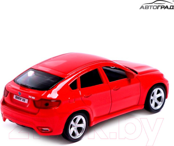 Изображение товара Масштабная модель автомобиля Автоград BMW X6 / 7152976 (красный)