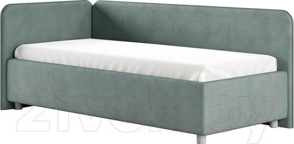 Изображение товара Каркас кровати Сонум Capri L 90x200 (замша мятный)