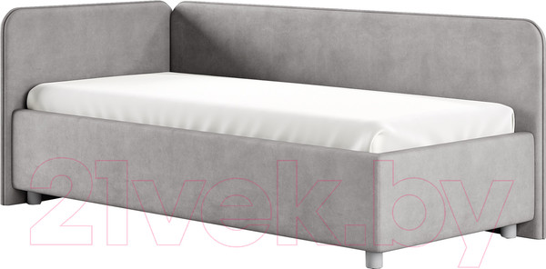 Изображение товара Каркас кровати Сонум Capri L 90x200 (замша серый)