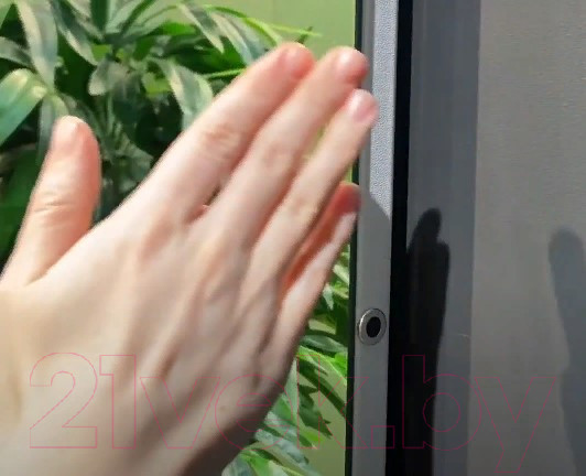 Изображение товара Зеркало Пекам Greta 80x110 / greta-80x110dcl (с подсветкой, с сенсором на взмах руки, часами)