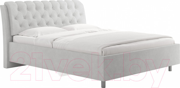 Изображение товара Каркас кровати Сонум Olivia 90x200 (замша пепельный)