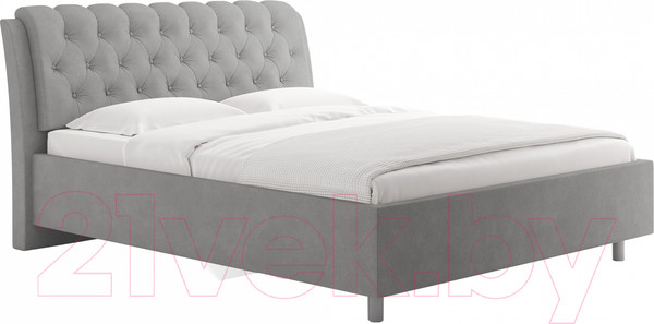 Изображение товара Каркас кровати Сонум Olivia 90x200 (замша серый)
