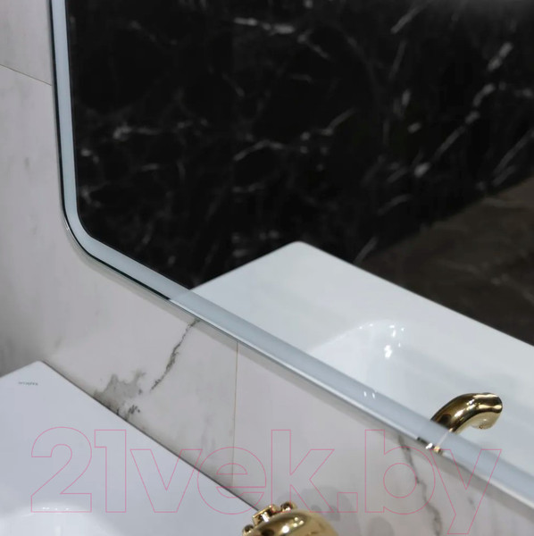 Изображение товара Зеркало Пекам Marta 1 80x110 / marta1-80x110 (с подсветкой, с механической клавишей)