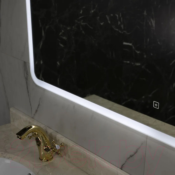 Изображение товара Зеркало Пекам Marta 140x80 / marta-140x80s (с подсветкой, с сенсором на прикосновение)