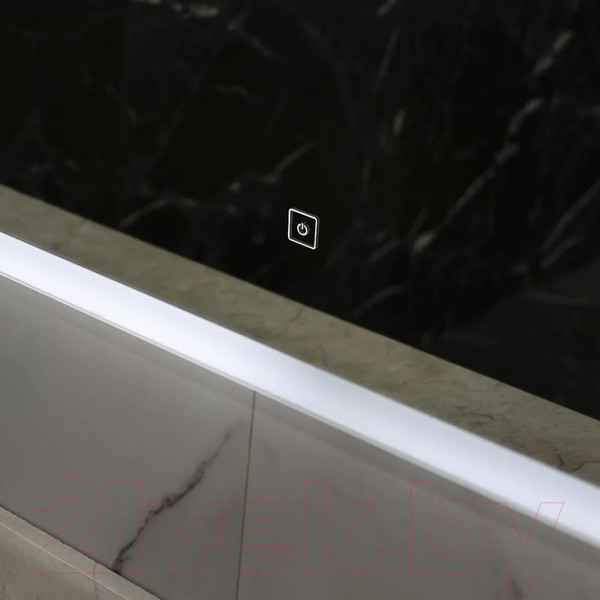 Изображение товара Зеркало Пекам Marta 140x80 / marta-140x80s (с подсветкой, с сенсором на прикосновение)