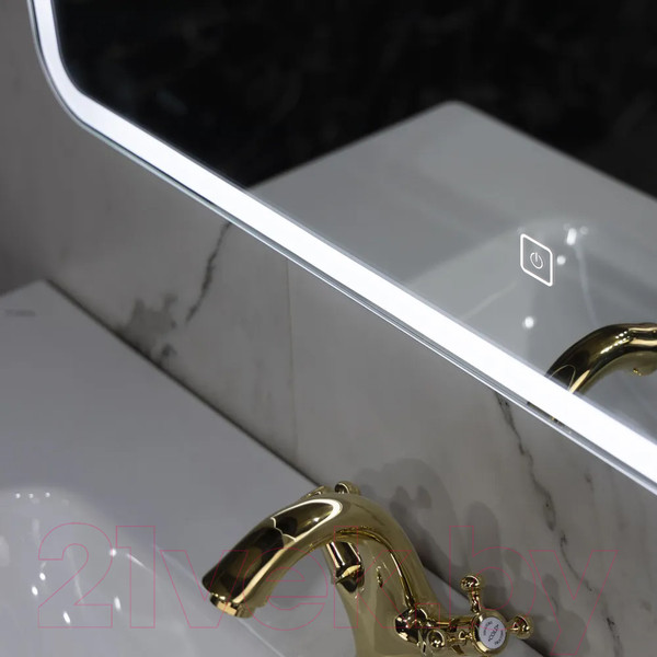 Изображение товара Зеркало Пекам Marta 1 80x110 / marta1-80x110s (с подсветкой, с сенсором на прикосновение)