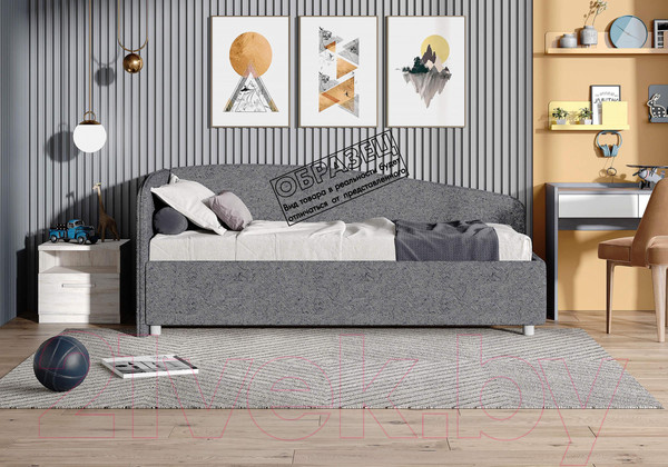 Изображение товара Каркас кровати Сонум Paola R 90x200 (фултон серый)