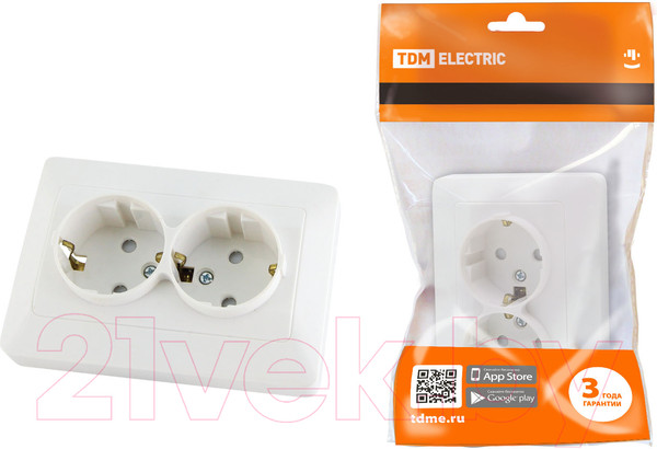 Изображение товара Розетка TDM Ильмень SQ1823-0016