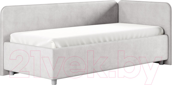 Изображение товара Каркас кровати Сонум Capri R 90x200 (замша пепельный)