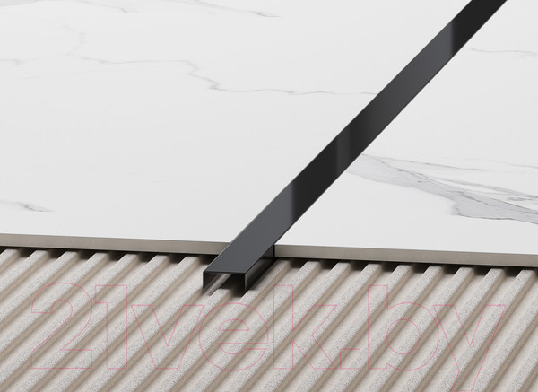 Изображение товара Профиль декоративный Eviso Pro-Line PRBL-0002 2700x20x8 (черный глянец)